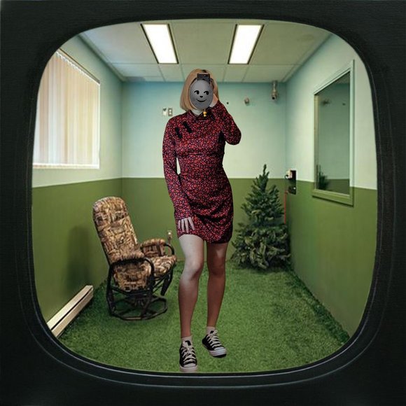 NWT musier paris mandarin collar clover heart print mini dress - Picture 2 of 4